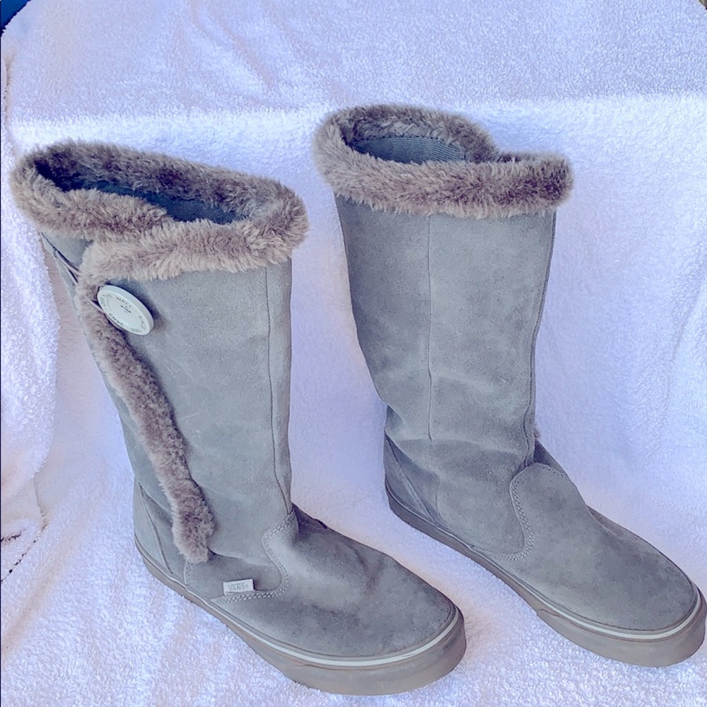 Vans suede boots